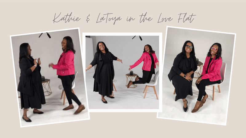 LaToya Williams and Dr. Kathie-Ann Joseph in RĒDEN Love Flat