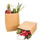 Saving Nature Kraft Paper Large Shopping Bag - 16" x 9 3/4" x 17 1/4" - 100 count box