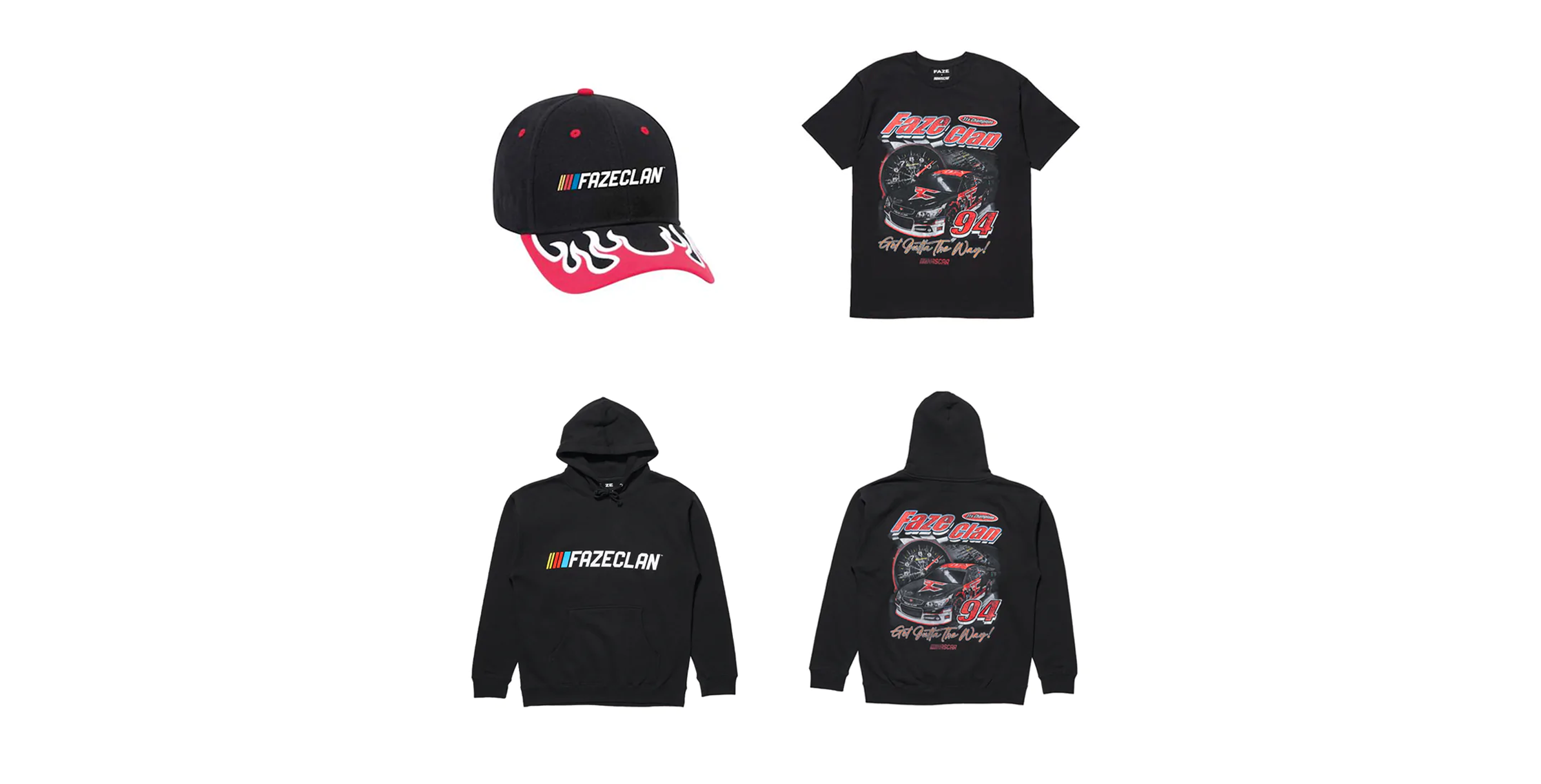 NASCAR, FaZe Clan Partner for Merchandise