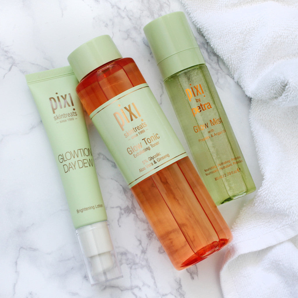 beautiful glowy skin pixi beauty skintreats