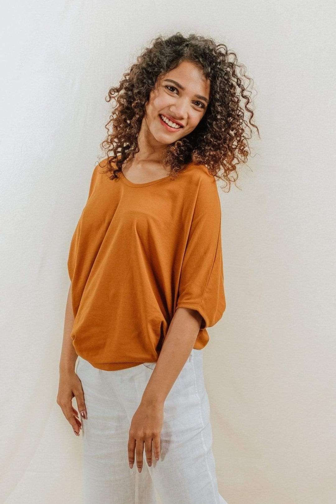 Yellow Top- Sustainable Clothes for Women - No Nasties