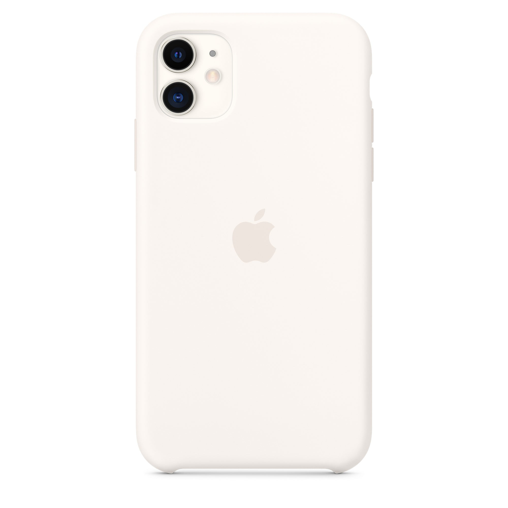 Resigilat - Husa de Silicon Apple iPhone 11 - White