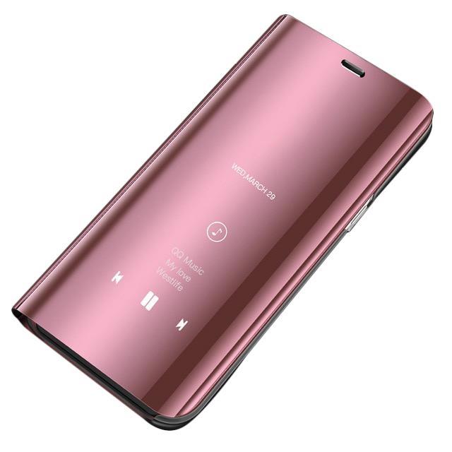 Husa Flip Mirror pentru Galaxy S8 Pink