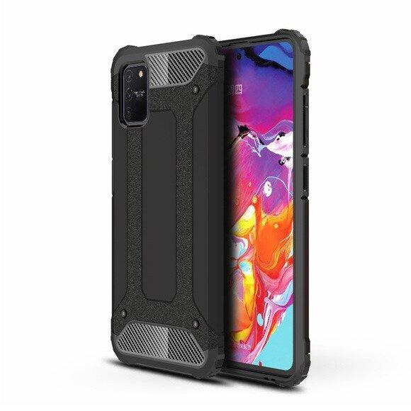 Husa Hybrid Armor Case Tough Rugged Cover for Samsung Galaxy S10 Lite black