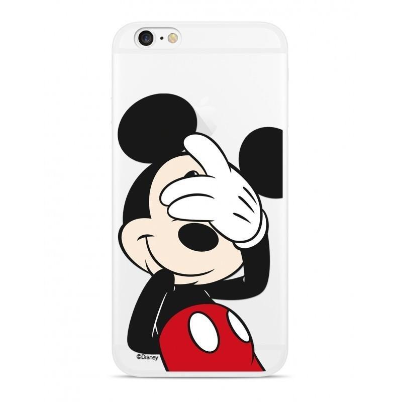 Husa Original Disney Mickey 003 pentru iPhone 8 Plus / iPhone 7 Plus transparent
