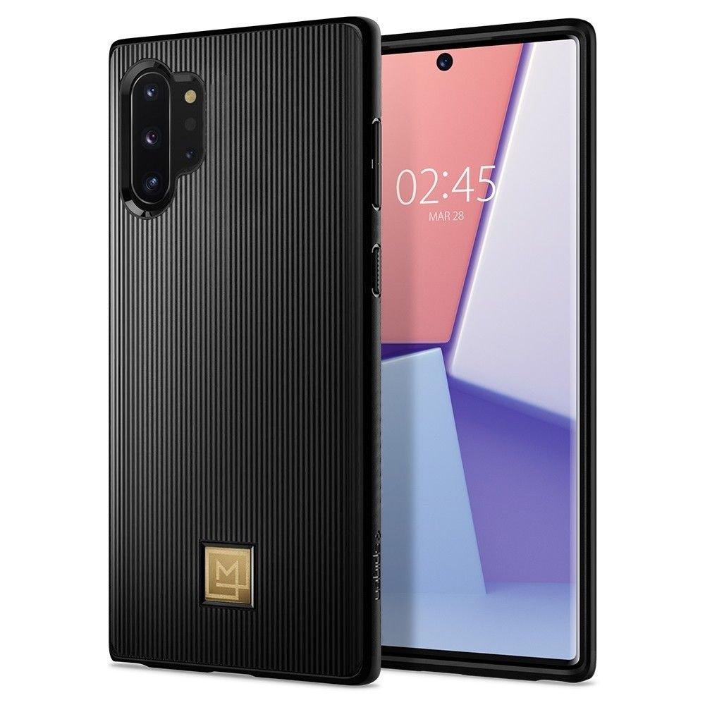 Husa Spigen La Manon Classy Galaxy Note 10+ Plus Black