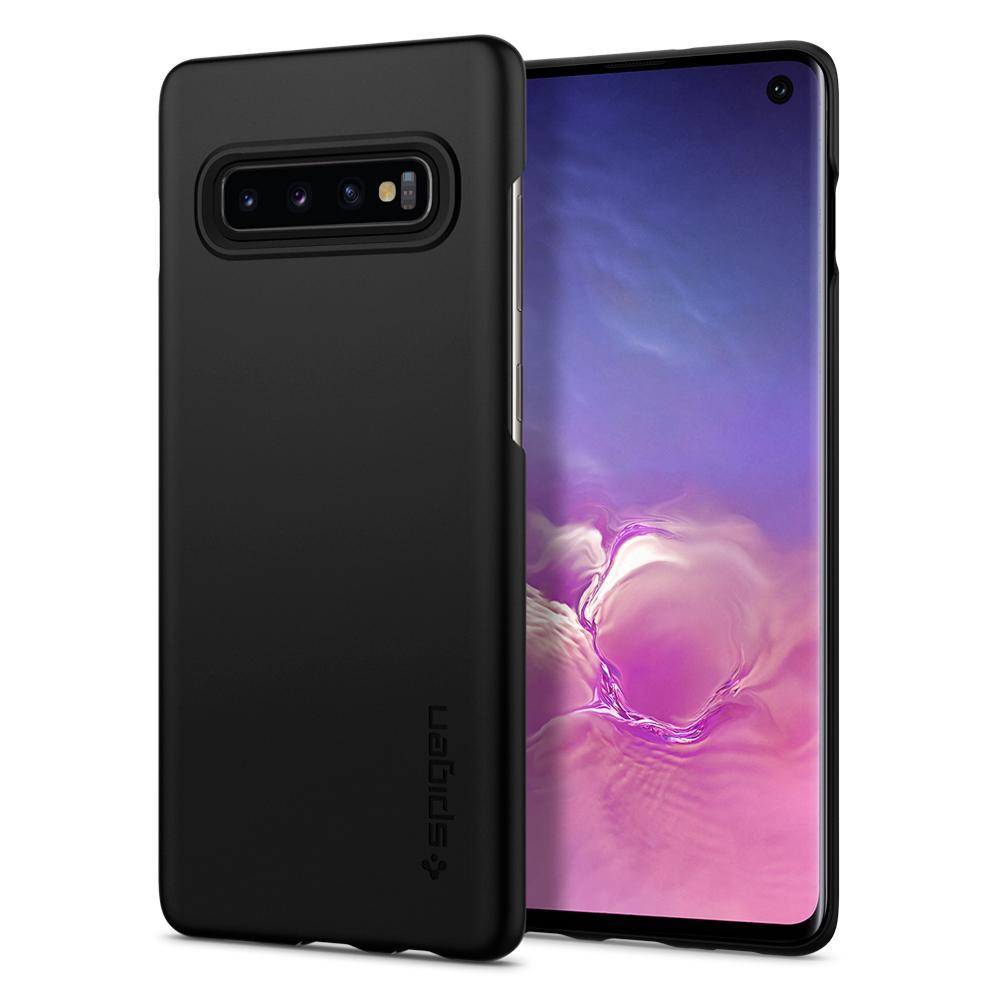 Husa Spigen Thin Fit Galaxy S10 Black