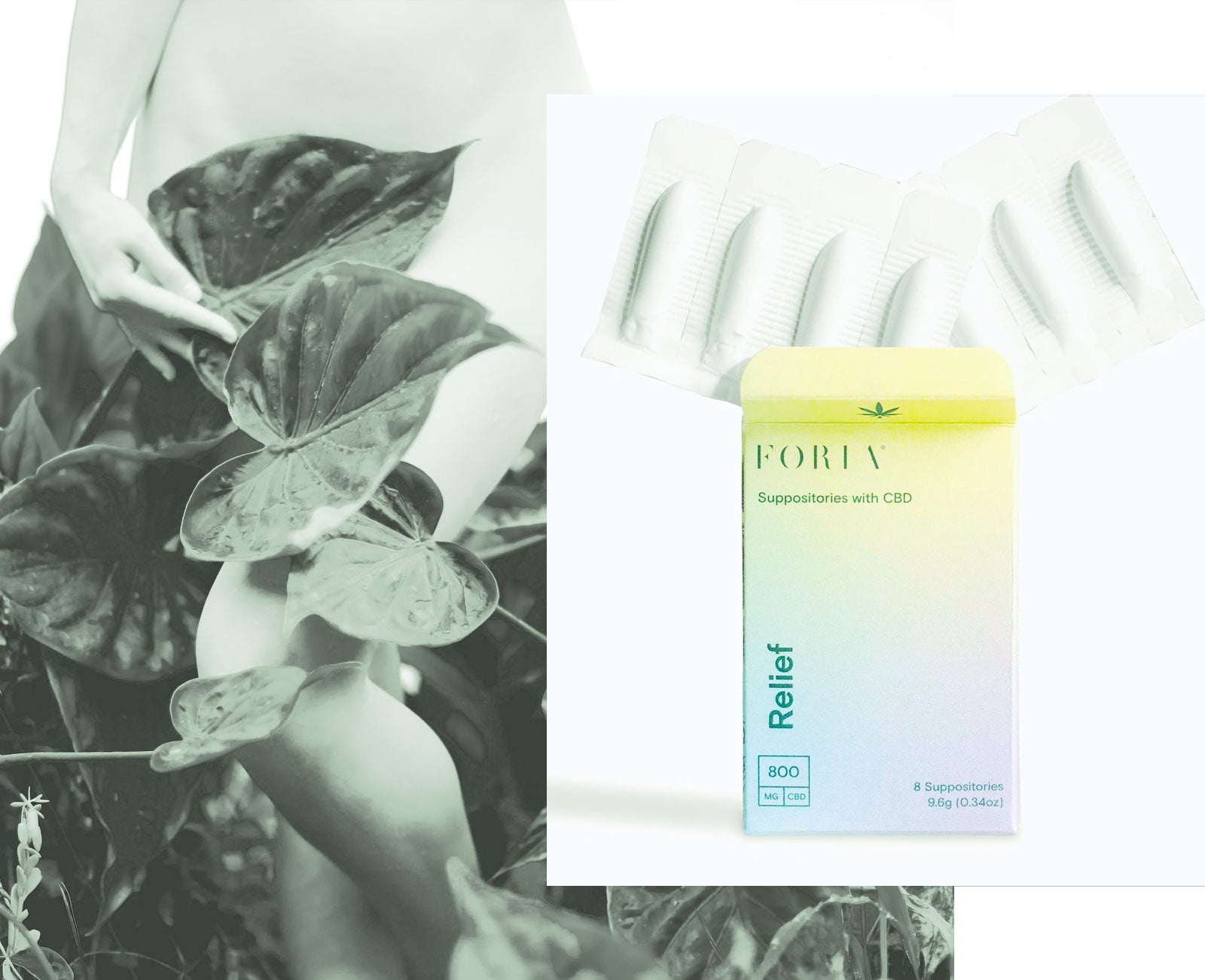 CBD Suppositories for Endometriosis Relief by Foria