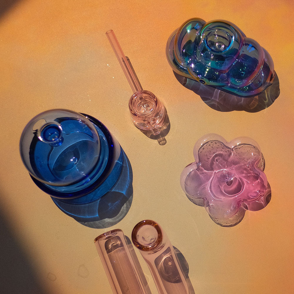 Handblown Unique Glass Pipes