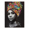 Abstract Black Women Canvas Wall Art