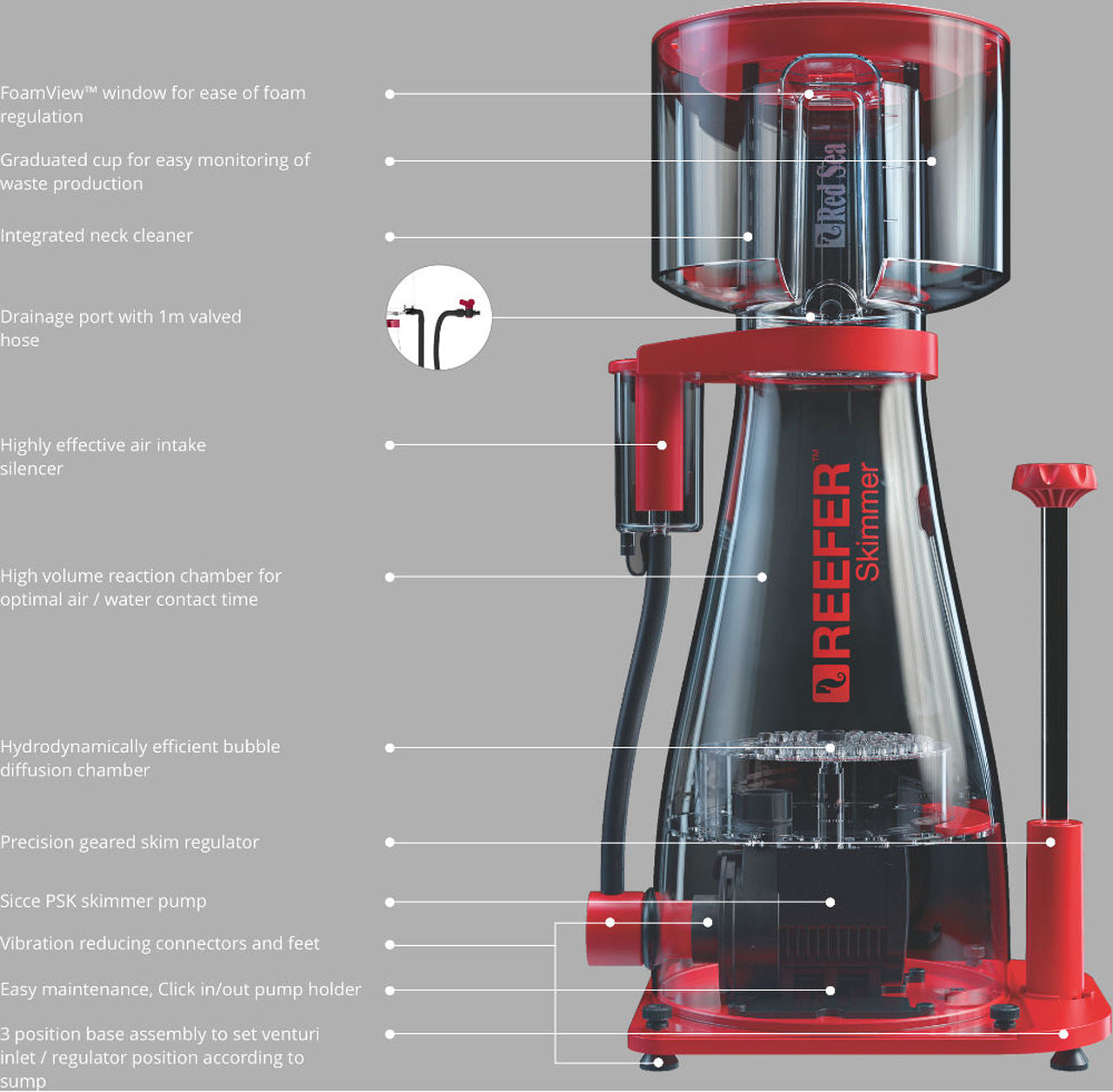 Red Sea Reefer Rsk 900 Protein Skimmer The Fish Room