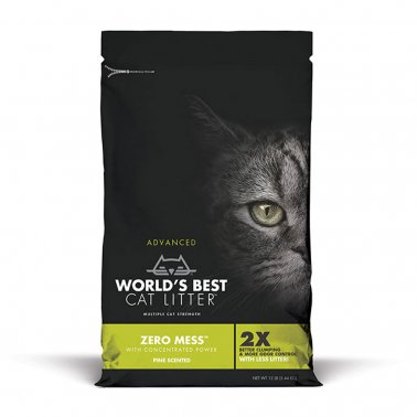 World's Best Cat Litter™ Advanced Zero Mess™ Pine Scented Cat Litter 12 Lbs.
