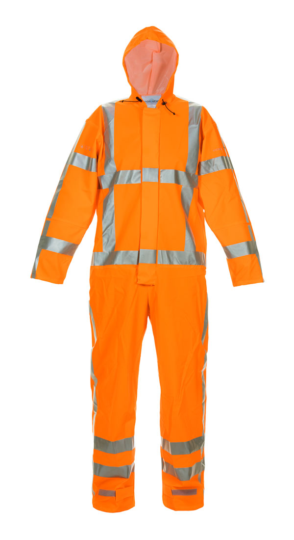 NORG MULTI HYDROSOFT FLAME RETARDANT ANTI-STATIC HIGH VISIBILITY WATERPROOF COVERALL