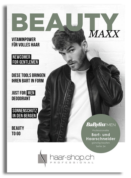 NABAN in der aktuellen Ausgabe des Beauty Maxx von haarshop.ch