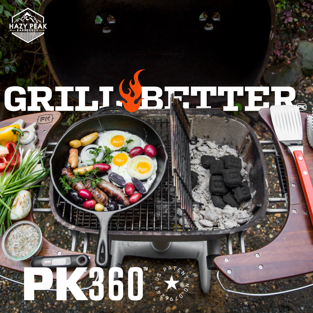 Pk360 Pk Grill And Smoker Graphite Hazy Peak Barbecues