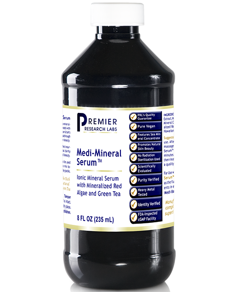 Medi-Mineral Serum™ (Premier Natural Serum for Facial Clarity and Beauty), 8 fl oz.