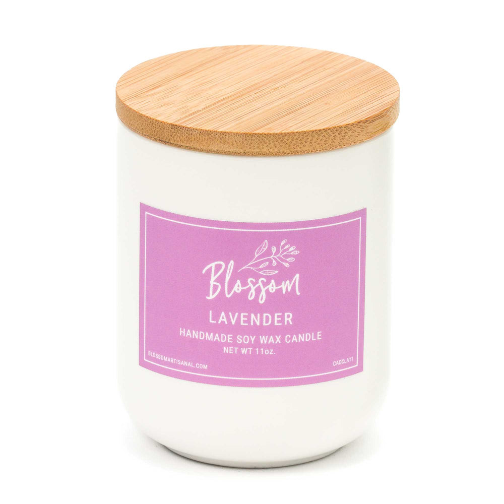 Coffee Vanilla 11 oz. Glass Soy Wax Candle – Blossom Artisanal