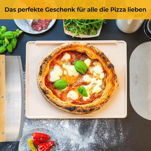 Müheloses Zerteilen von kleinen und großen Pizzen