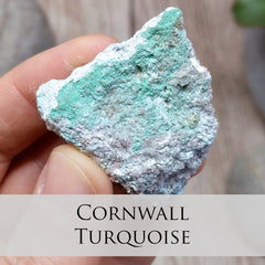 Cornwall Turquoise Mineral Specimen