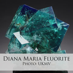 Diana Maria Fluorite Cluster