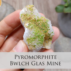 Pyromorphite specimen from Bwlch Glas Mine Dyfed Wales