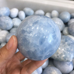 Blue Calcite Sphere from AliExpress