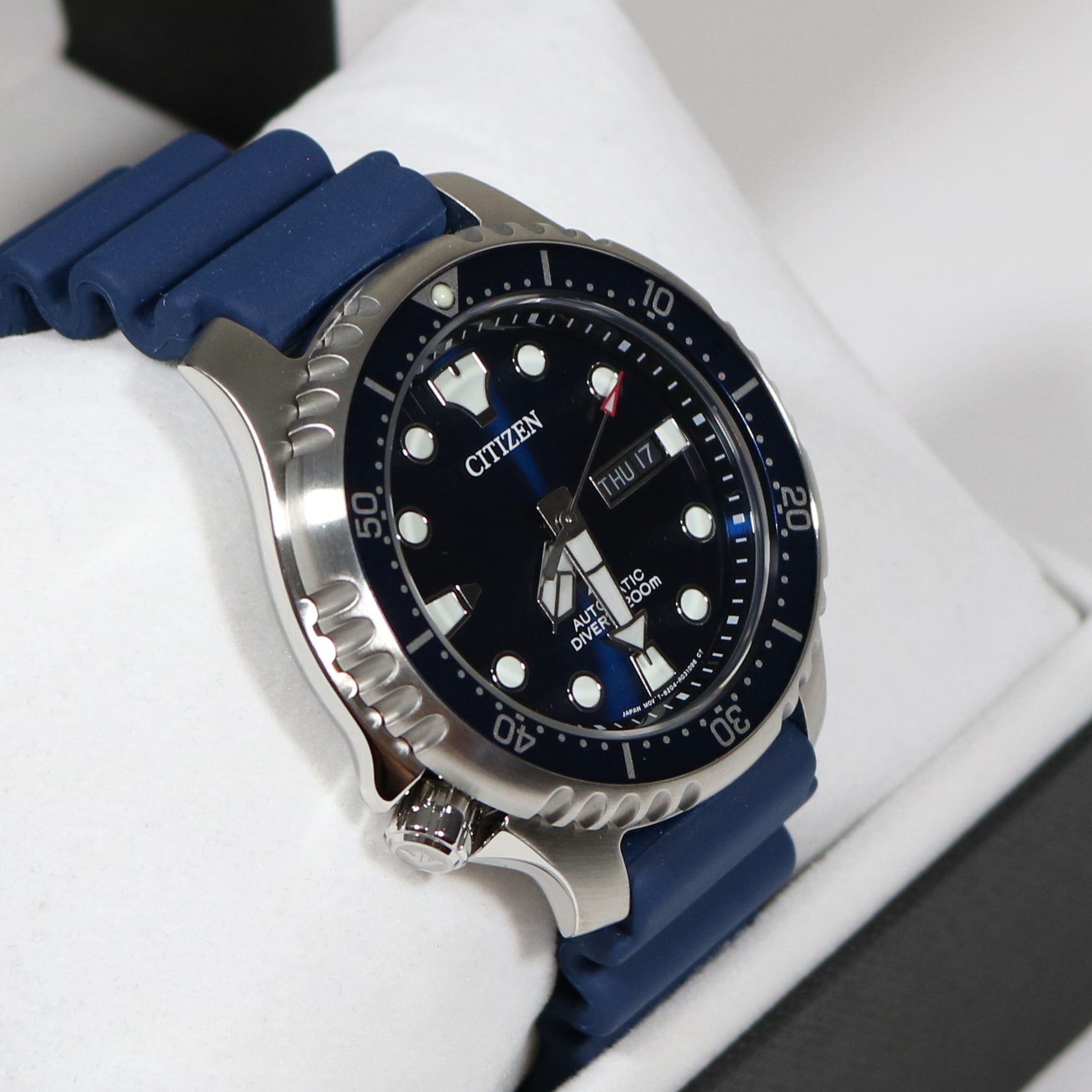 Citizen Promaster Automatic Diver Men's Blue Dial Watch NY0141-10L –  Chronobuy