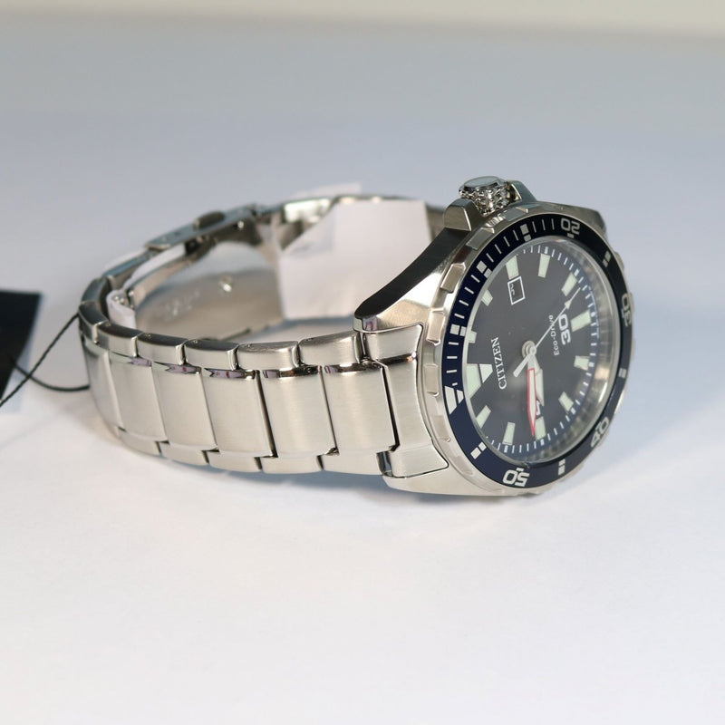 Citizen Eco Drive Men's Solar Stainless Steel Watch BM7450-81L - Chronobuy