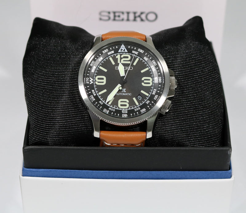 SEIKO Prospex Land Automatic Military Manual Compass Watch SRPA75K1 –  Chronobuy