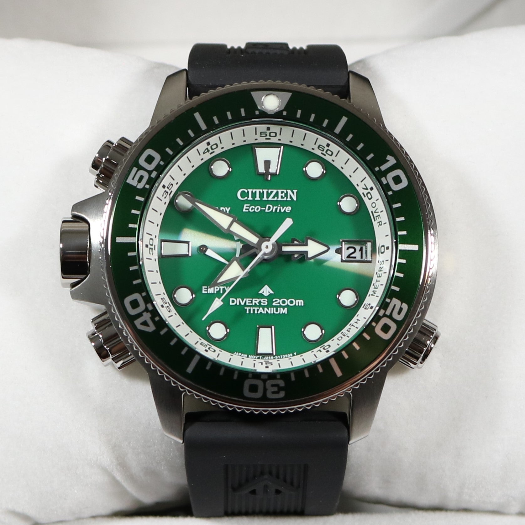 Citizen Eco-Drive Promaster Aqualand Super Titanium Men's Diver Watch –  Chronobuy