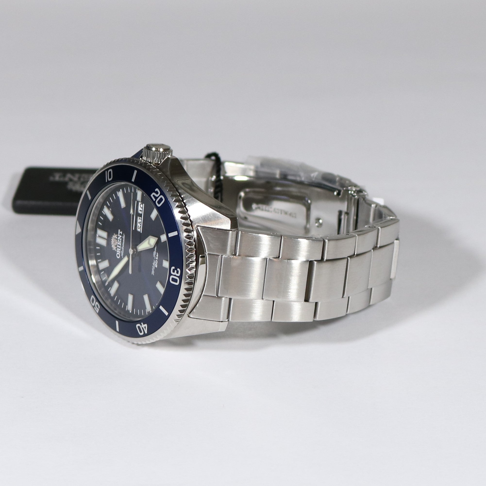 Orient Kanno Blue Dial Stainless Steel Diver Men's Watch RA-AA0009L19B ...