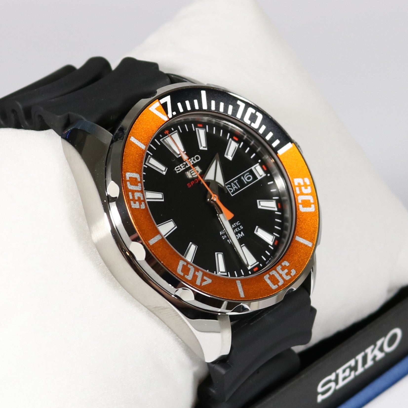 Seiko 5 Sports Automatic 24-Jewel Men's Watch SRPC59K1 – Chronobuy