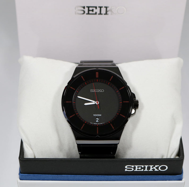 Seiko Classic Black Stainless Steel Men's Watch SGEG25P1 – Chronobuy