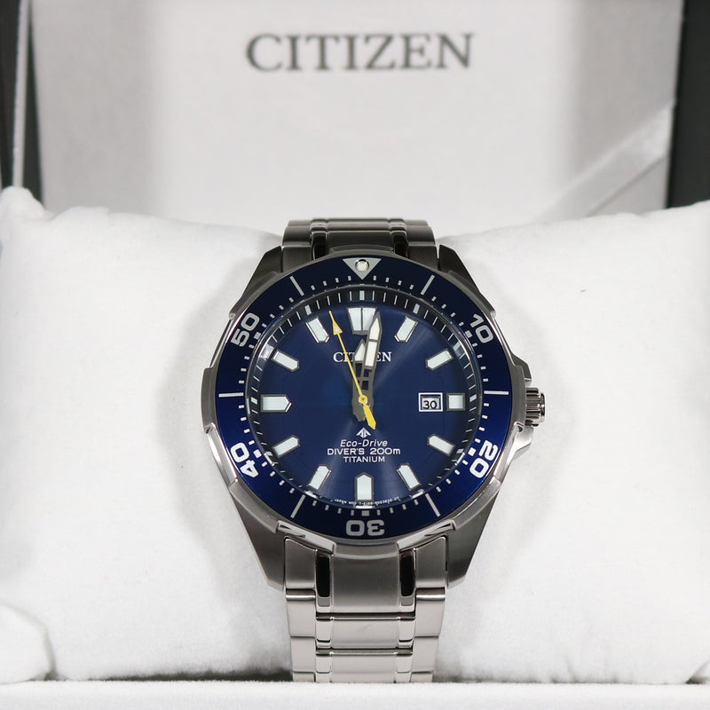 Citizen Promaster Diver's Eco Drive 200M Super Titanium Men's Watch BN –  Chronobuy