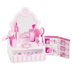 Melissa & Doug Wooden Beauty Salon Play Set