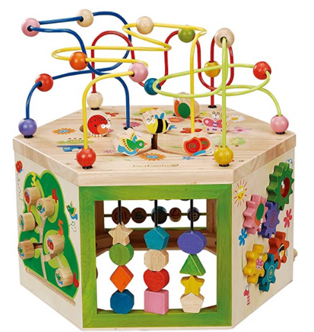 Toddler Wooden Activity Center