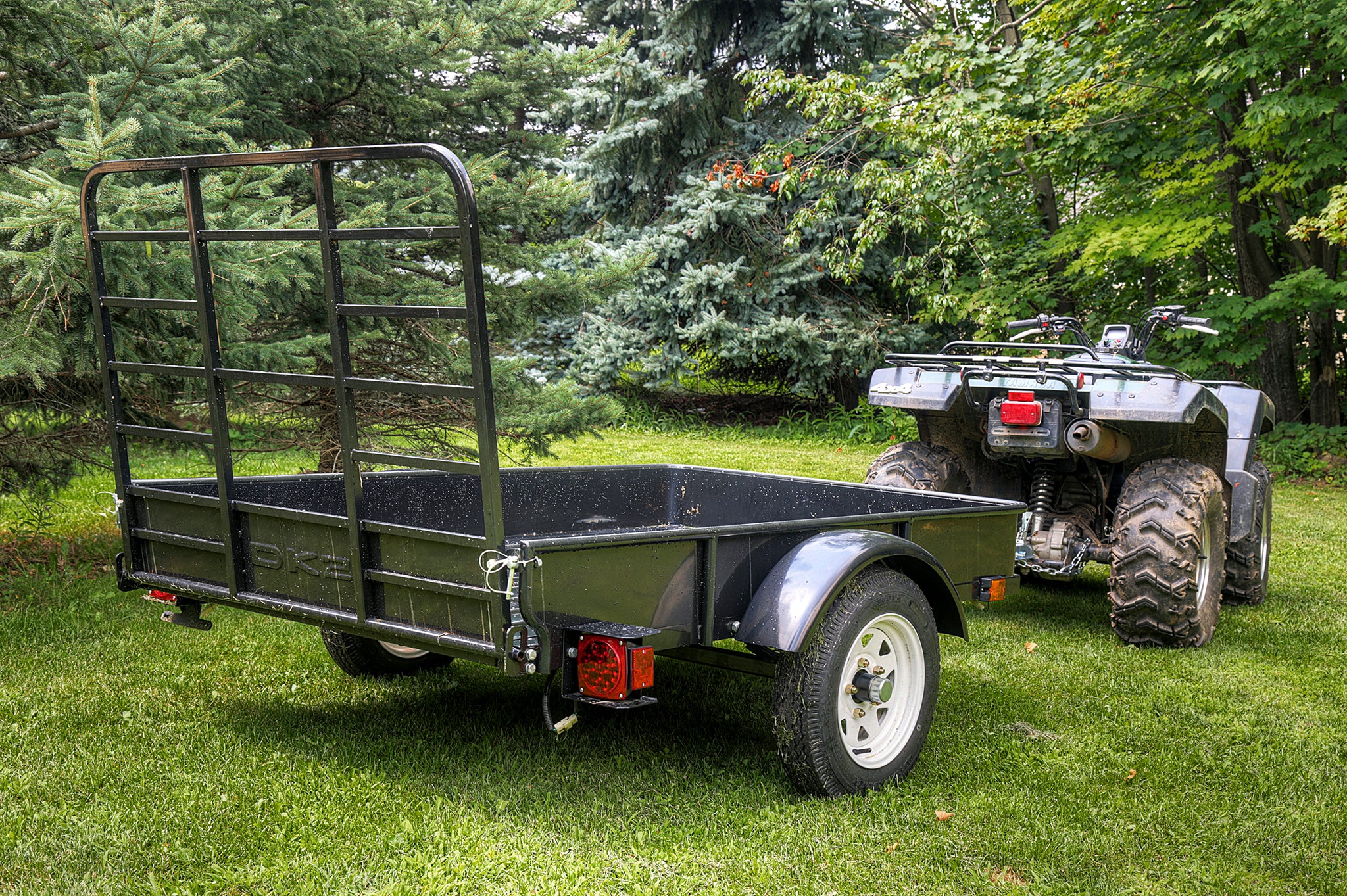 4ft x 6ft Multi Purpose Utility Trailer Kits Black Powder coatedMMT