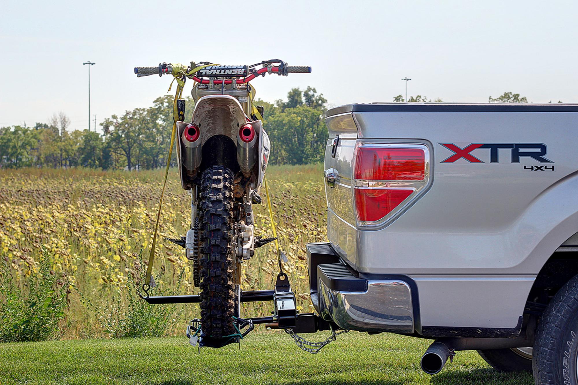 hitch mount motorcycle carrier