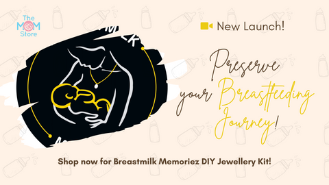 The Mom Store: New Product Launch; Breastmilk Memoriez DIY Jewellery Kit