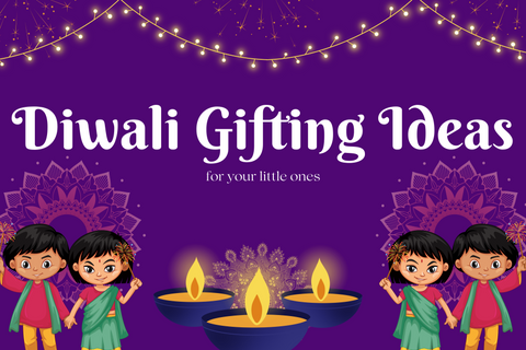 The Mom Store; Diwali; Diwali Season; Diwali Gifting Ideas for Kids; Blog Post; Diwali Gifts; Kids Ethnic Wear; TeePee Tent; Art and Craft; Dough Kit; Clay Kit; Ganesha Kit