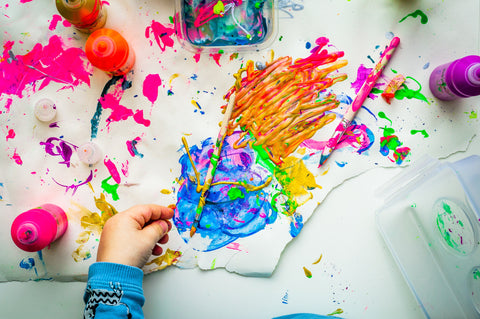 The Mom Store; Blog Post; Cultivating Creativity in Children; Creative Children; Kids Creativity; Creative Ideas for Kids; Art and Craft; Photo by Dragos Gontariu on Unsplash