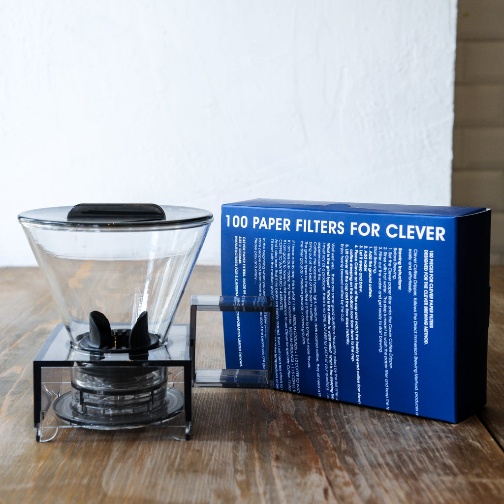 Clever Grace Coffee Dripper and Filter paper (Large) Set Urban Coffee Roaster