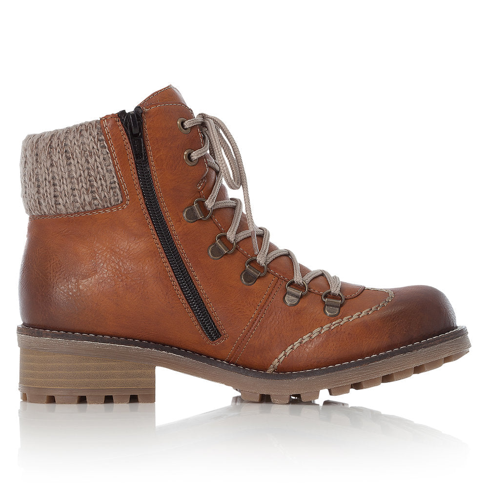 Rieker Ladies Hiker Tan Ankle Boot – Hobson Shoes