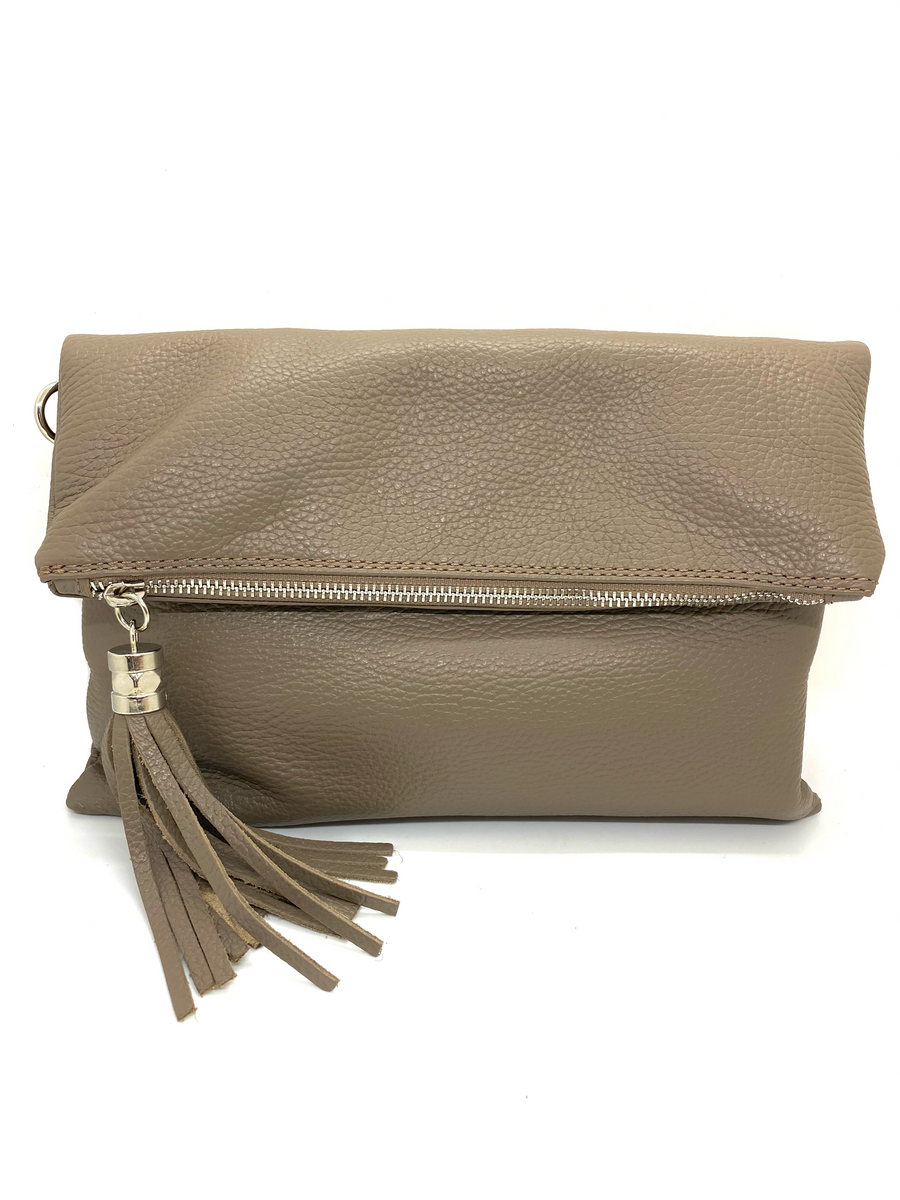 HB Italia Leather Feature Clutch Bag – Hobson Shoes