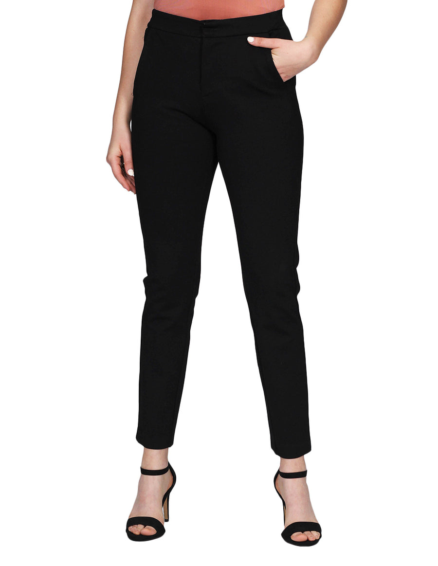 Pantalones Para Mujer Moda Básico de Vestir Negro W21100 – BOBOIS