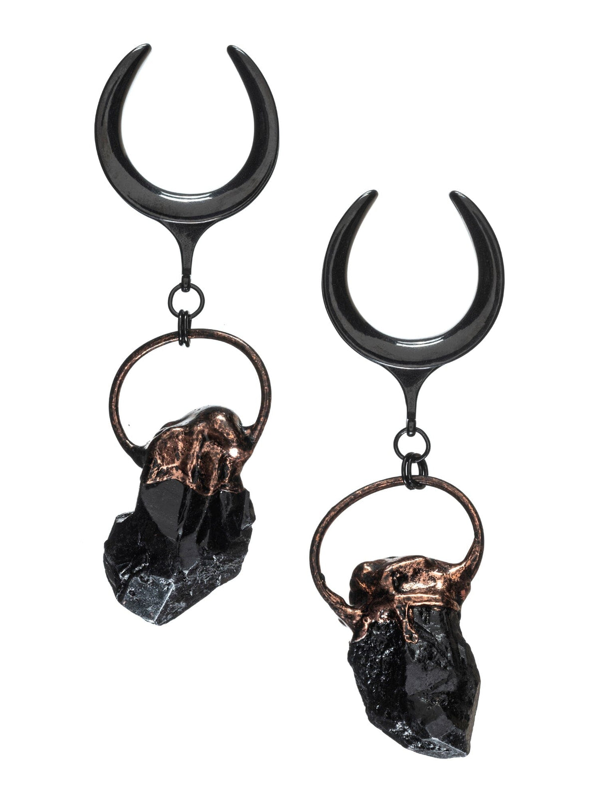 Cast pod and twig gauge ear hangers : r/goblincore