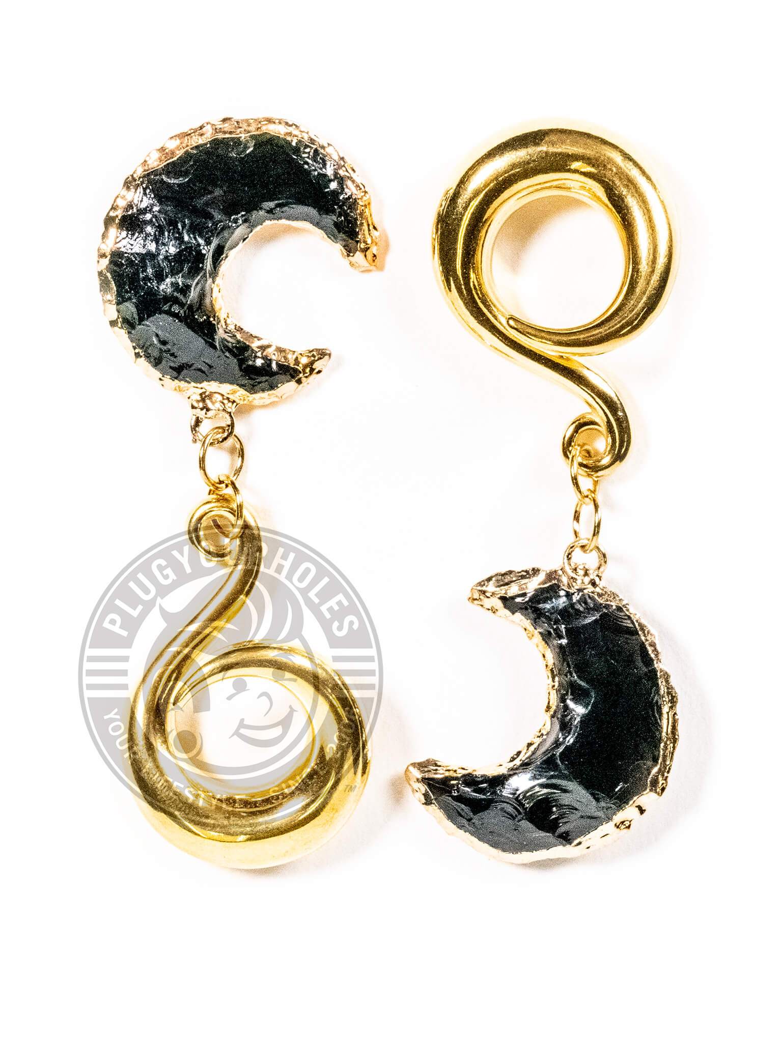 gold ear weights