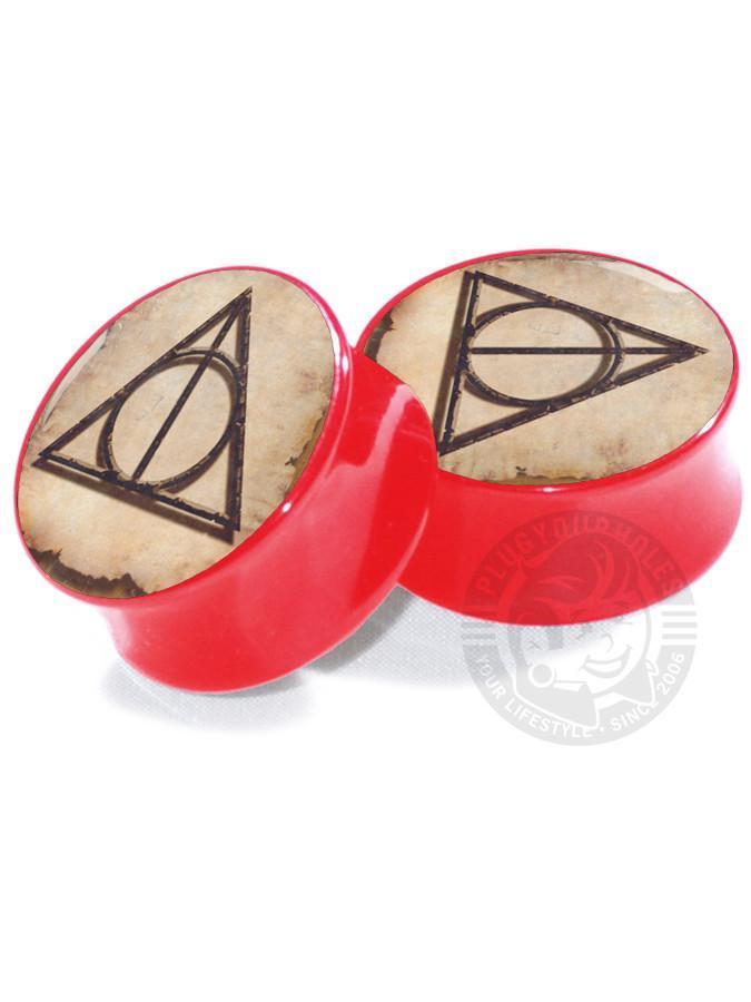 Ravenclaw House Crest Image Plugs, Hogwarts Gauges