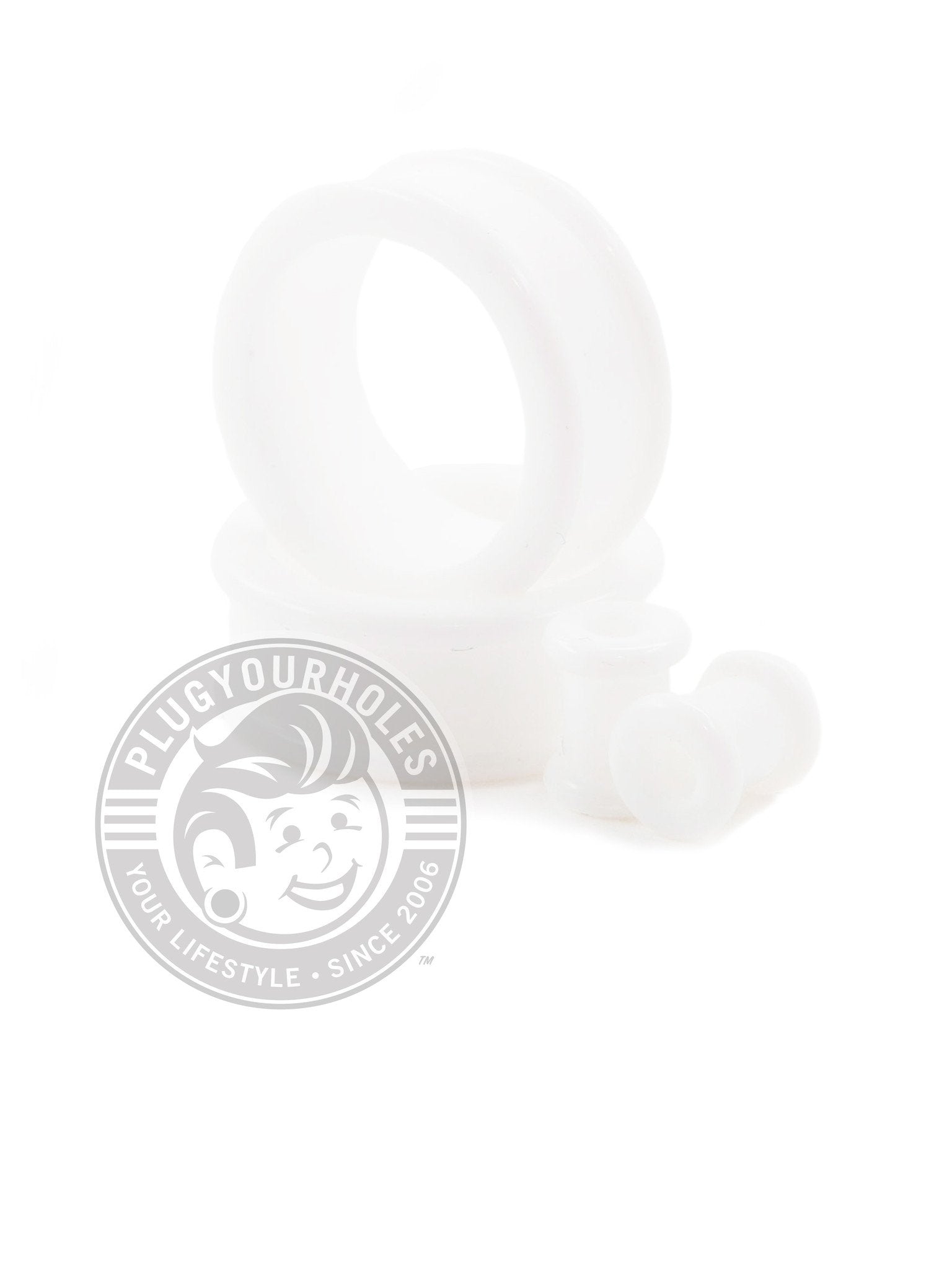 Clear Silicone Ear Skins, Thin Wall Eyelets