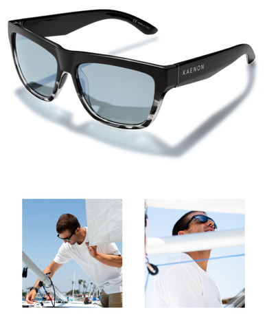 ladera matte black camo kaenon polarized sunglasses